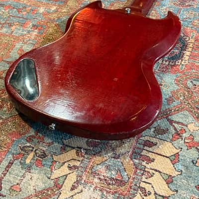 Early 1965 Gibson SG Junior - Cherry - Wide Nut image 12