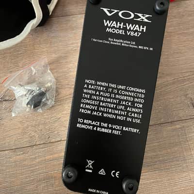 Vox V847 Wah True bypass image 1