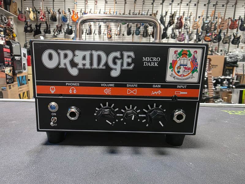 Orange Micro Dark 20-Watt Guitar Amp Head 2015 - Present - Black image 1