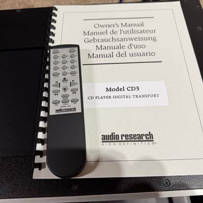 Audio Research CD-3MKll CD player in excellent condition image 3