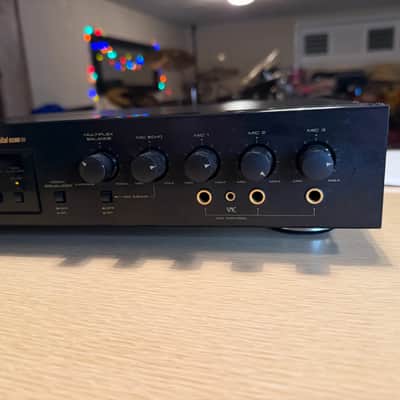 Pioneer MA-9 Mic Mixer Echo Karaoke 1994 Japan Vintage Black *SERVICED* Rare🎶🔥 imagen 6
