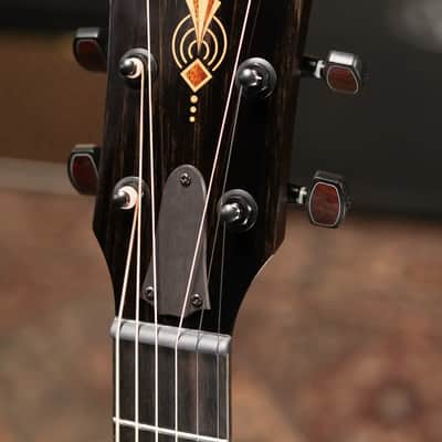 Taylor Custom "The Monument" 1 of 20 C12e 12-Fret Catch Event #10 Grand Concert Acoustic/Electric Guitar - Black Limba/Sinker Cypress with Hardshell Case image 7