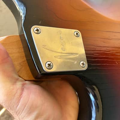 YouTube vid in Description Novo Serus J HH stainless steel frets ebony Sunburst mastery electric guitar image 15