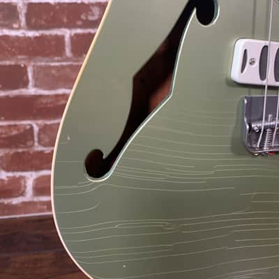 Ronin Betty Thinline "Custom Build" 2020 Pinecrest Green/Natural Redwood 5lbs 9oz  Authorized Dealer image 7