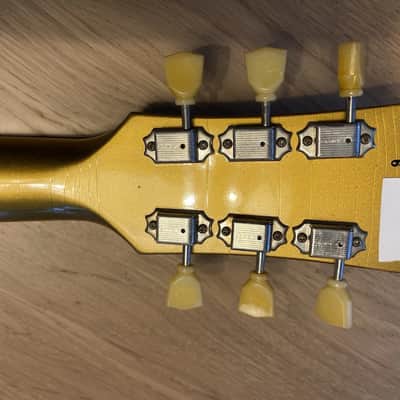 Gibson CS 56 Les Paul All Gold Murphy Lab Heavy Aged British Green Stripes- image 4