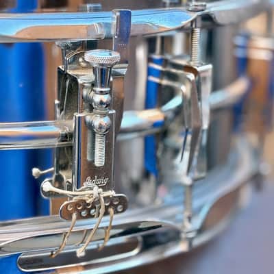 Vintage Ludwig 1966 Supraphonic Snare Drum 5x14 60's Supra-Phonic LM-400 CLEAN! image 5