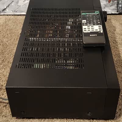 Sony Vintage Sony Model STR-615 Audio Video Control Center AM/FM Receiver Surround 90s  - Black metal image 6