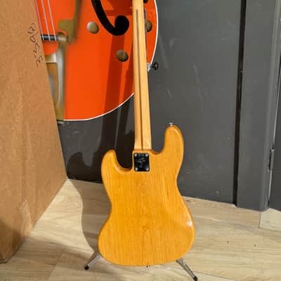 Fender Jazz Bass 1973 - beautiful Natural Ash finish w/a 4-Bolt Black/Bound Maple Neck ! image 3