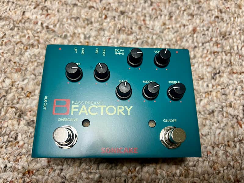 SONICAKE B Factory Bass Preamp | Reverb