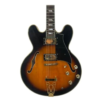 Used Peerless Renaissance Custom Semi-Hollow Electric Guitar Sunburst 6-String image 1