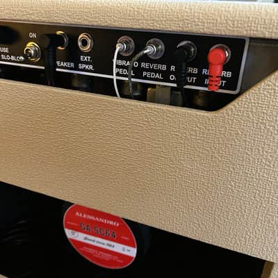 Headstrong Lil' King S 1x12 Combo - Blonde/Oxblood - Factory Mids Mod image 9