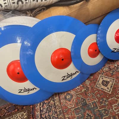 Zak Starkey's The WHO, 2010 Super Bowl Halftime Show, DW-Zildjian Custom Clear Acrylic Complete Drum Set. Authenticated! image 7