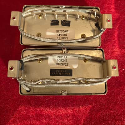 Gibson 2025 Rhythm/Lead '61 Humbucker Set Chrome image 2