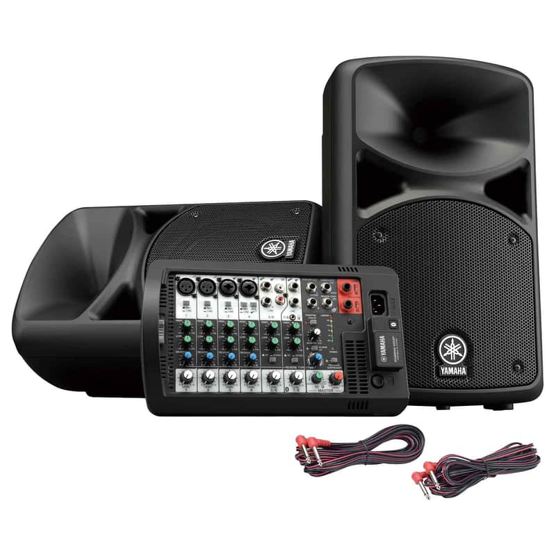 Yamaha STAGEPAS 600BT Active PA DJ System w Bluetooth & Powered Mixer Built In image 1