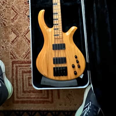Schecter Riot-4 Session 4-String Active Bass 2010s - Aged Natural Satin image 1