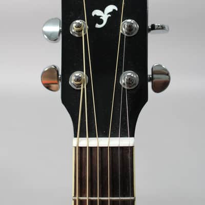 Yamaha FGC-TA TransAcoustic Dreadnought Cutaway Acoustic-Electric Guitar Black image 5