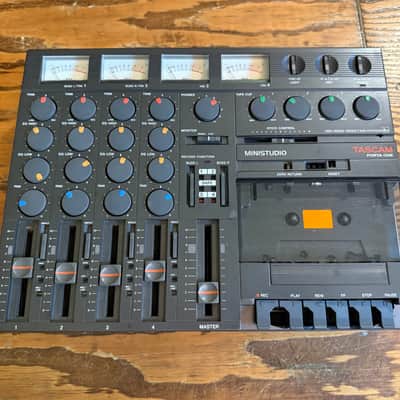 TASCAM Porta One Ministudio 4-Track Cassette Recorder 1980s - for parts/repair image 1