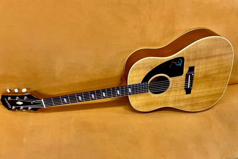 Epiphone FT79N Texan Natural USA – Rare 1962 - Natural image 1