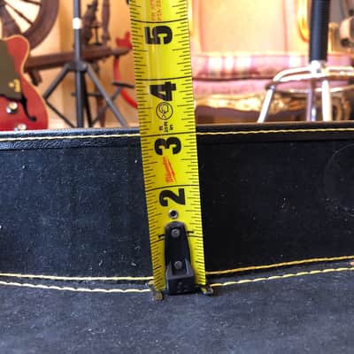 ORIGINAL VINTAGE 1960s/70s ELECTRIC GUITAR HARD CHIP BOARD CASE, Strat, Tele others image 19
