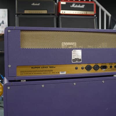 Marshall 1959LTD Full Hendrix Stack 1994 - Purple image 5