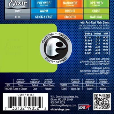Elixir Electric Optiweb 10-46 image 2
