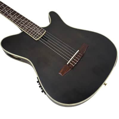 Ibanez TOD10N Tim Henson Signature Nylon Acoustic-Electric Guitar Black (Used) image 6