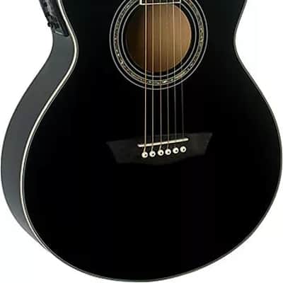 Washburn EA12B Festival Series Mini Jumbo Cutaway Basswood Top 6-String Acoustic-Electric Guitar image 5