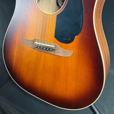 Fender Redondo Special Dreadnought Acoustic-Electric Guitar Honey Burst w/ Gig Bag (023) image 8