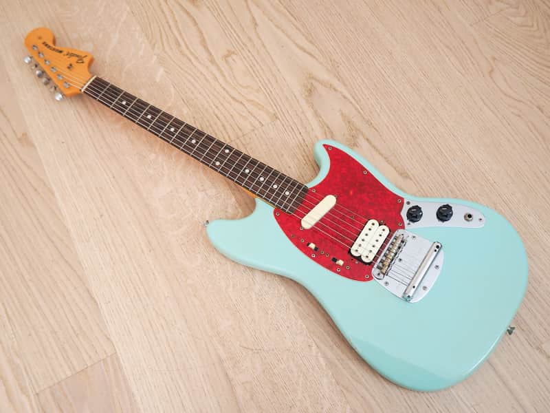 1996 Fender Kurt Cobain Mustang MG69 Electric Guitar Sonic Blue