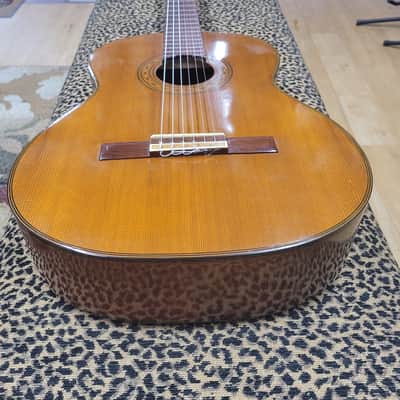 Estrella Nylon String Classical Guitar 1970 - Natural image 8