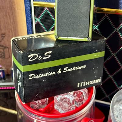 Maxon D&S Distorsion Sustainer Reissue 2010s - Dark Green ( New Old Stock) image 8