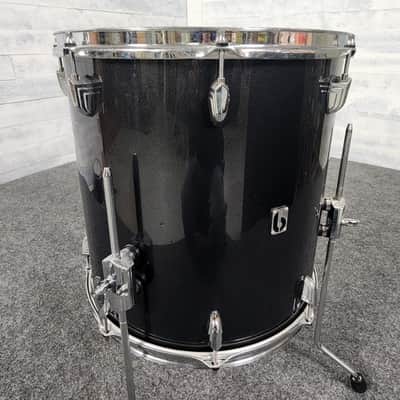 Used British Drum Company Legend Club 3pc Drum Set Night Skye - Good image 8