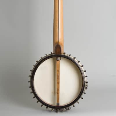 Fairbanks/Vega Tu-Ba-Phone Guitar Banjo (1920), ser. #47716, black tolex hard shell case. image 2