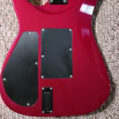 Jackson DK2S - MIJ w/ Sustainiac - 2008 Inferno Red image 5