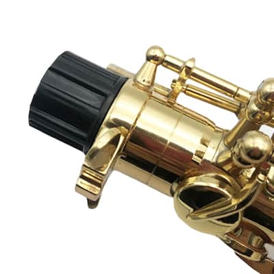 Black Plastic Sax End Plug Brush Cap Replacement Parts Replacement For Soprano Saxophon. image 4