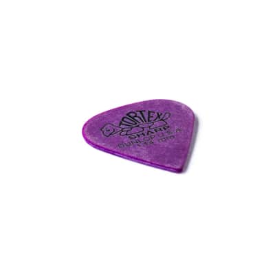 Dunlop Tortex Sharp 412 Picks 1.14" violet. x12 - Set of Picks image 2