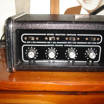 Traynor Voicemate YVM-3 Reverb Head 1975 Black image 3