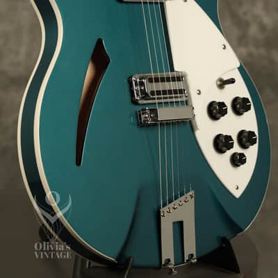 1996 Rickenbacker 360V64 Turquoise image 10