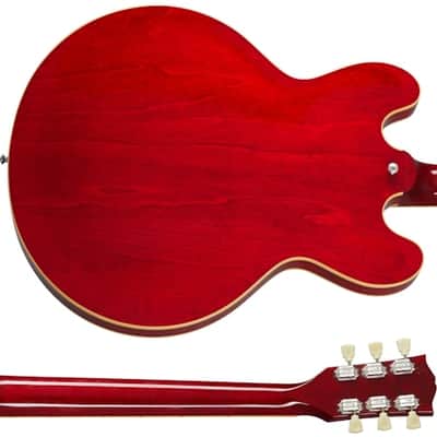 Gibson ES-335 Semi-Hollow Guitar - Sixties Cherry image 6