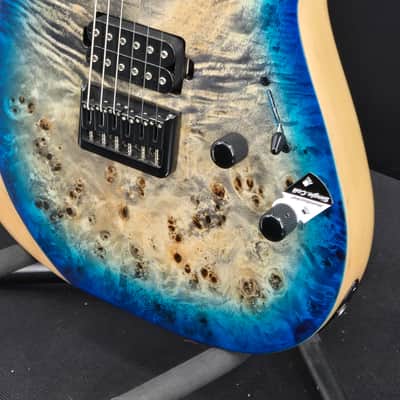 Schecter Reaper-6Satin Sky Burst (SSKYB) image 3