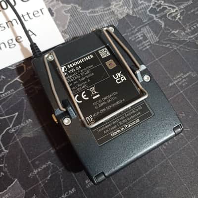 Sennheiser SK 100 G4 Frequency Range A 516 – 558 MHz Bodypack Transmitter image 4