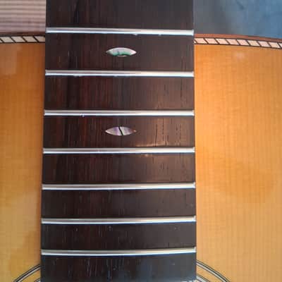 Santa Cruz custom shop Brazilian appointments. war bracing hide glue Adirondack bracing OM Orchestra Model image 6