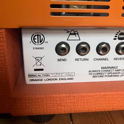 Orange TV50H Thunderverb 50 2011 image 3