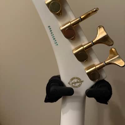 Epiphone Korina Explorer Bass 2008 - 2017 - Alpine White image 5