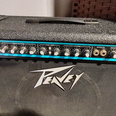 Peavey Bandit 112 teal stripe 1990's - Tolex image 2