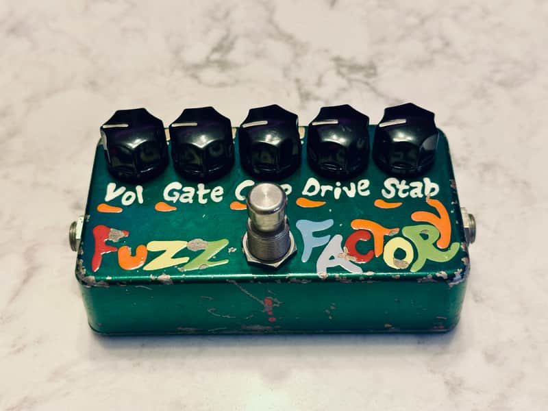 Rare Vintage Zvex Fuzz Factory (Veroboard) Hand-Painted | Reverb