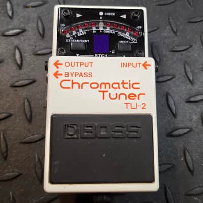 Boss TU-2 Chromatic Tuner 1998 - 2009 - White Tuning Pedal image 1