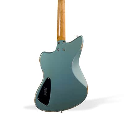 Rufini Guitars Montefalco - Ice Blue Metallic w/ Mastery Hardware. NEW (Authorized Dealer) image 5