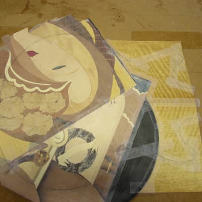 James Macdonald Clapton Tribute 2015 Marquetry Art image 9