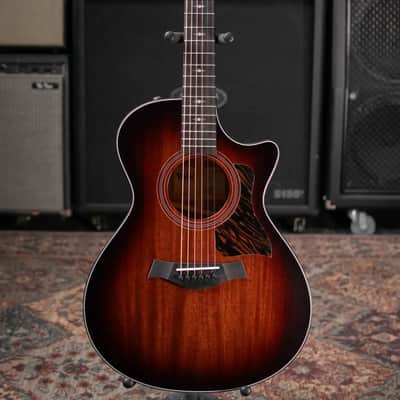 Taylor 322ce Grand Concert Acoustic/Electric Guitar - Shaded Edge Burst with Hardshell Case image 3